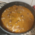 El cooksnap de juliet cuando hizo Cabezada de cerdo a la bourguignon.