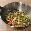 El cooksnap de Jesús Ruiz cuando hizo Ensalada Tabbouleh.