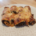 El cooksnap de Juliana cuando hizo Canelones de berenjena.
