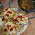 El cooksnap de Lucina Ruiz-Gastelum cuando hizo Tostadas de carne deshebrada.