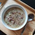 Cooksnap của Hien Thanh khi họ làm theo món Cháo bồ câu nấu bí đỏ, hạt sen
