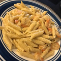 El cooksnap de Mary cuando hizo Pasta de camarones al ajillo (con crema).