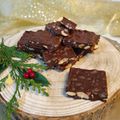 El cooksnap de PATRICIA *Patyco-Candybar* cuando hizo Turrón de chocolate negro con mijo hinchado y almendras.