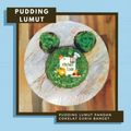 Cooksnap dari kitchenCode (Meimei) untuk resep Puding Lumut Pandan Coklat