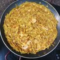 El cooksnap de David Puertas cuando hizo Fideuá.