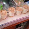 El cooksnap de Alejandra Forero cuando hizo Flan tres leches bañado con mermelada de cereza y melocotón con pistachos triturados!💕.