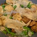 Cooksnap MocQue semasa beliau membuat Sayur goreng jawa.