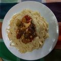 El cooksnap de ouraniaxira cuando hizo Tortiglioni con pisto casero de verduritas.