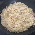 Zoli séf Cooksnap-ja, amikor elkészítette a(z) Spagetti carbonara 🍝 receptet.