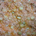 El cooksnap de Adriana MM cuando hizo Atún a la vizcaína.