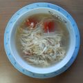 รูป Cooksnap ของ จินนี่ (Jinny) เมื่อเขาทำ ซุปไข่น้ำเห็ดเข็มทอง โลว์คาร์บ