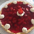 El cooksnap de florenciadovidio cuando hizo Tarta de frutilla con gelatina.
