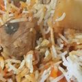 Saira Abdullah's cooksnap of when they made Al Rehman Biryani.