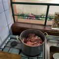 El cooksnap de Patricia Fernandez Moreno cuando hizo Carne a la cacerola.
