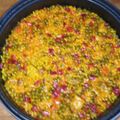 El cooksnap de Julián cuando hizo Arroz con pollo.