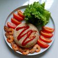 Cooksnap của DiepngocNguyen khi họ làm theo món Cơm chiên tôm, bí đỏ