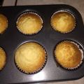El cooksnap de Analia Benitez cuando hizo Muffins de coco y vainilla.