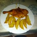 El cooksnap de cma92zgz cuando hizo Muslos de pollo en salsa barbacoa o bbq.