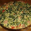El cooksnap de Teresita Feliz cuando hizo Quiche de espinaca y cebolla.
