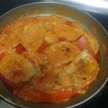 El cooksnap de Pilar Iniesta Camacho cuando hizo Filetes de lomo de cerdo en salsa de pimientos del piquillo.