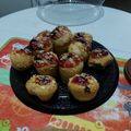 El cooksnap de David Sosa cuando hizo Muffins con frambuesas.