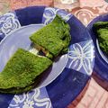 El cooksnap de Daniel Gutiérrez cuando hizo 285. Creps de espinacas rellenos (picoteo).