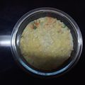 Cooksnap dari Bunda Hizqiil untuk resep MPASI: Macaroni Schotel Kukus (8m+)