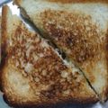 Satya nigam's cooksnap of when they made Malai Toast.