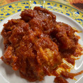 El cooksnap de Irene-Guirao cuando hizo Bacalao con Tomate.