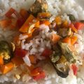 El cooksnap de Paulette Quintanilla Guerra cuando hizo Arroz con choritos 🥘😋con y sin arvejitas 🤭.