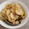El cooksnap de Marta Jiménez-Bravo cuando hizo Sunomono. Ensalada de pepino y sésamo.