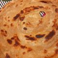 Zainab Khan's cooksnap of when they made Ramadan speciality. Chillay. Special Sweet paratha.