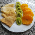 El cooksnap de Julia Y Su Cocina cuando hizo Crepes con azúcar y limón.