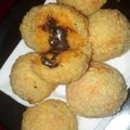 Cooksnap dari Dahh Ammoy untuk resep Bola ubi coklat lumer