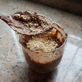 El cooksnap de Raquel Requejo cuando hizo Mousse de chocolate y aguacate.