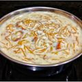 Juhi Prakash Sewani 's cooksnap of when they made Shahi Sheer Khurma.