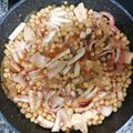 El cooksnap de Gemma Vaya cuando hizo Garbanzos con pulpo.
