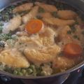 krinyo Fehér Krisztián Cooksnap-ja, amikor elkészítette a(z) Sárgarépás cukorborsó leves, daragaluskával receptet.