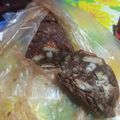 El cooksnap de milagros cuando hizo Salchichón de chocolate.