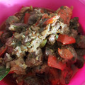 El cooksnap de anahelenarubio cuando hizo Higaditos de pollo encebollados.