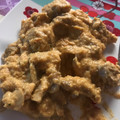 El cooksnap de Amalia Fernandez cuando hizo Alitas de pollo con salsa de champiñones.