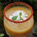 Mahuya Dutta's cooksnap of when they made ম্যাংগো মিল্ক শেক (Mango milk shake recipe in Bengali).