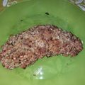 El cooksnap de Estefania Farrais Díaz cuando hizo Pechuga de pollo almendrada crujiente al horno.