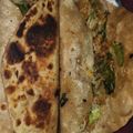 tulika sahu का कुकस्नैप जब उन्होंने गोभी पराठा (Gobhi paratha recipe in Hindi) बनाया था।