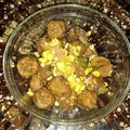 Cooksnap dari Widuri Anjani untuk resep Orak arik bakso telor pedas