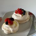 El cooksnap de Ana Belén Silveira cuando hizo Mini pavlovas 🍓🫐.