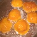 El cooksnap de Miika Alva cuando hizo Duraznos en almíbar.
