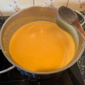 El cooksnap de raquel260116 cuando hizo Crema de garbanzos con calabaza.