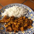 El cooksnap de Melanie LS cuando hizo Pechugas de Pollo al Curry. Canario Solé.