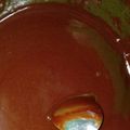 El cooksnap de noemi cuando hizo Ganache de chocolate.